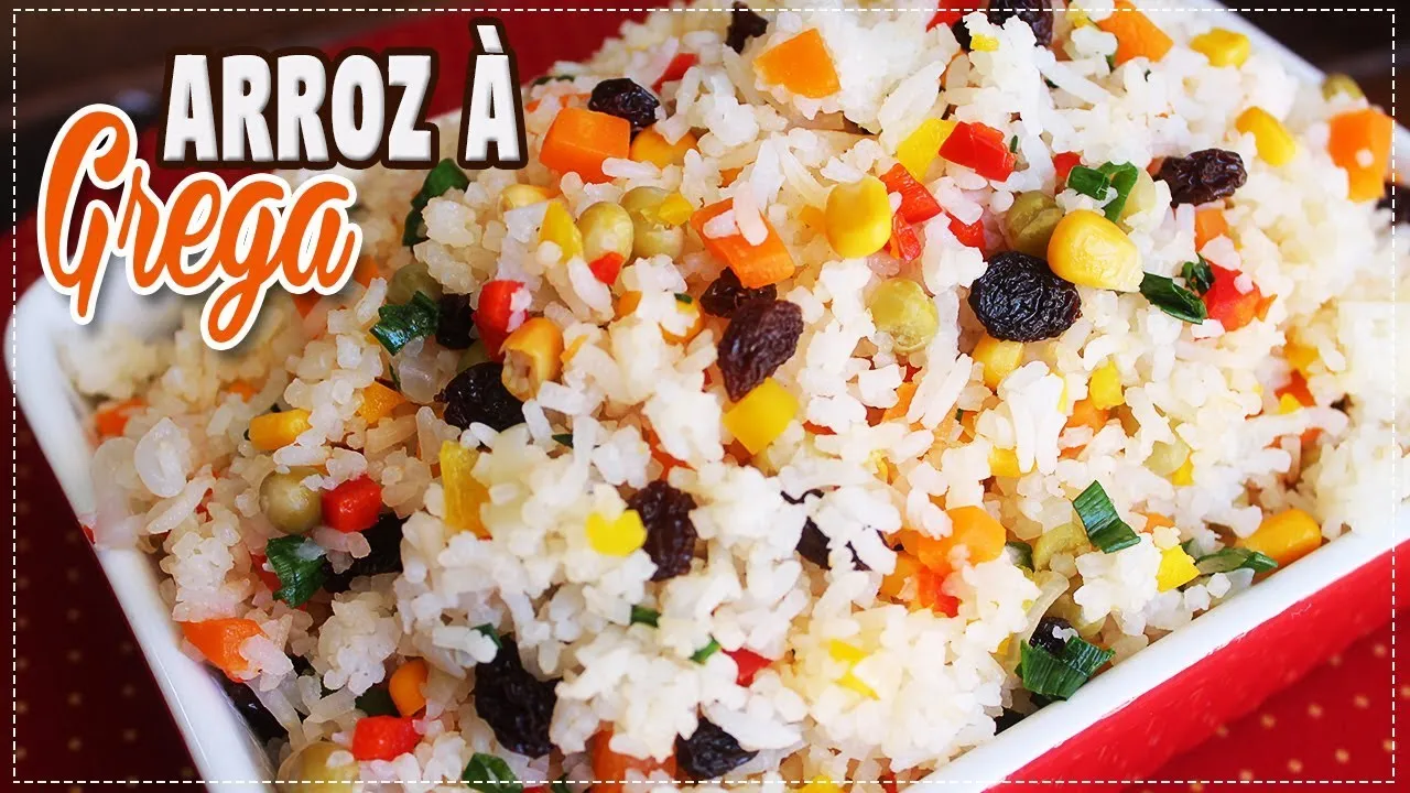 Arroz à Grega Arroz à Grega