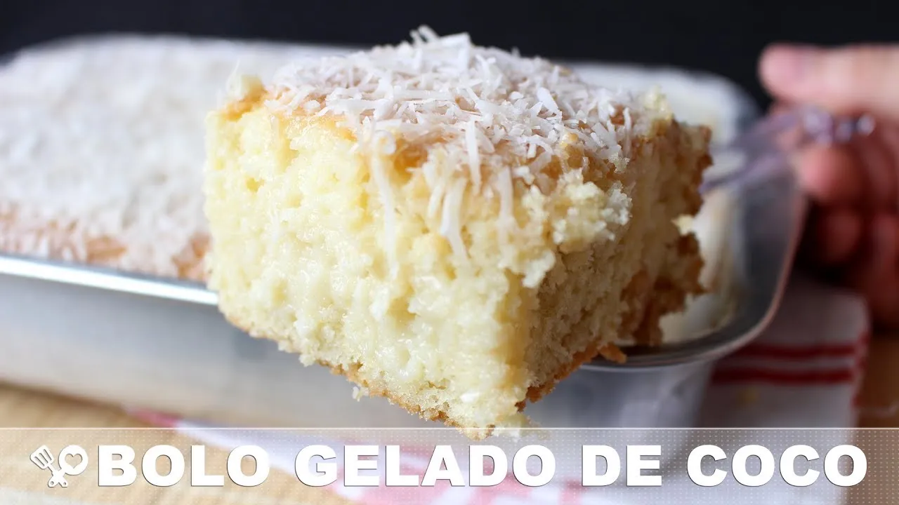 Bolo Gelado de Coco Bolo Gelado de Coco
