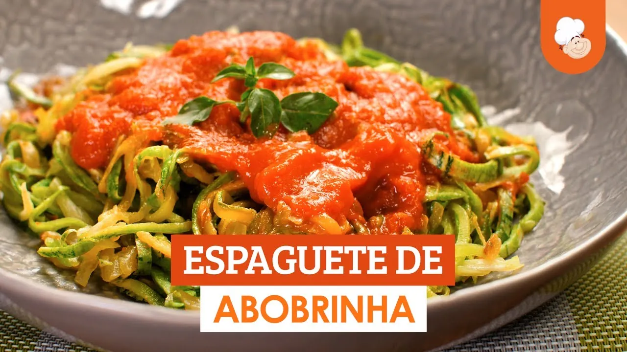 Espaguete de Abobrinha Espaguete de Abobrinha