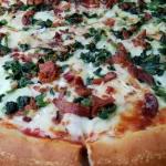 Pizza de Espinafre Pizza de Espinafre