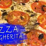 Pizza Margherita Caseira Pizza Margherita Caseira