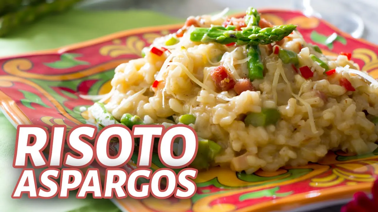 Risoto de Aspargos Risoto de Aspargos