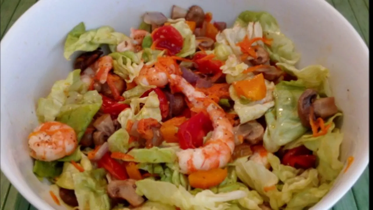 Salada de Camarão Salada de Camarão