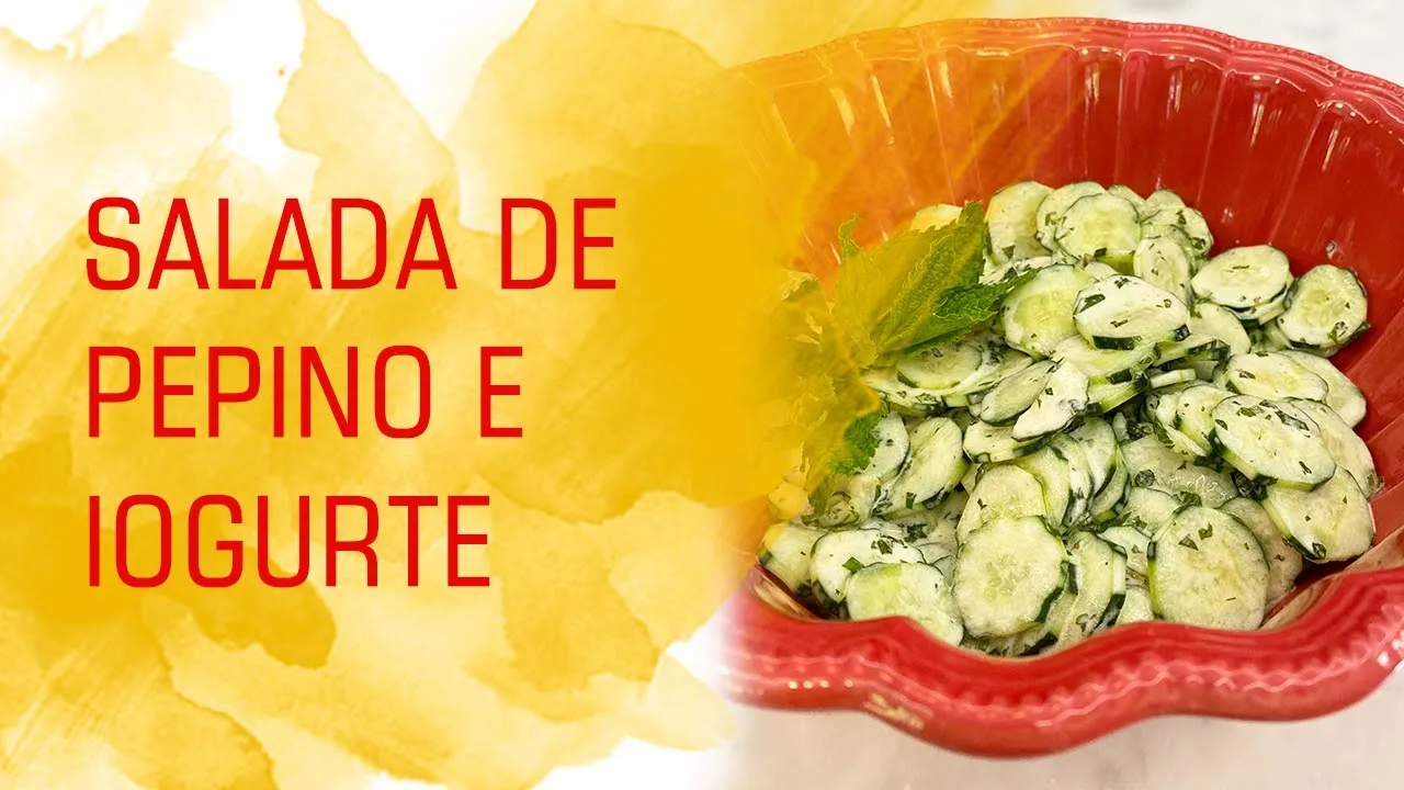 Salada de Pepino com Iogurte