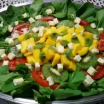 Salada de Rúcula com Parmesão