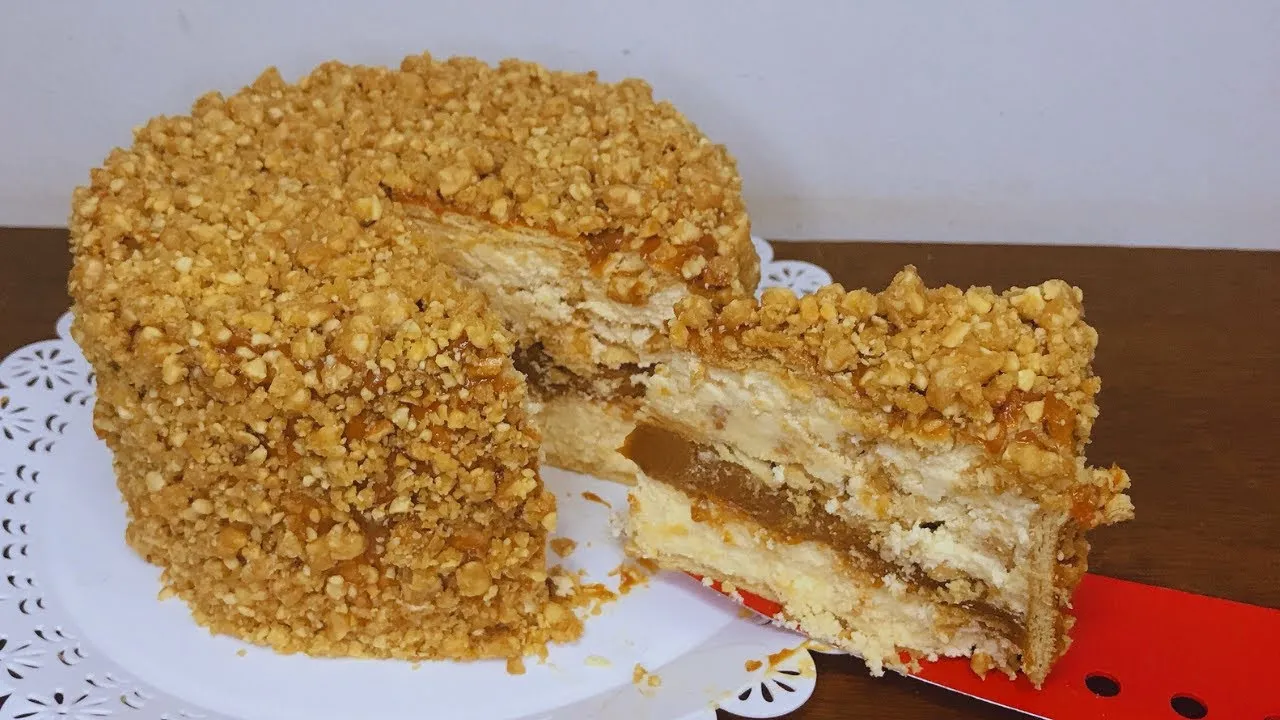 Torta de Amendoim Torta de Amendoim