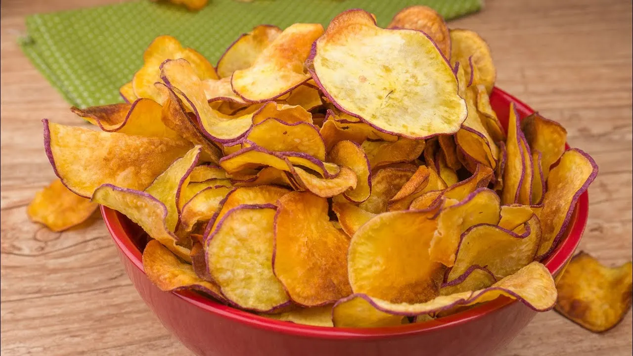 Chips de Batata Doce Chips de Batata Doce