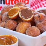 Bolinho de chuva recheado