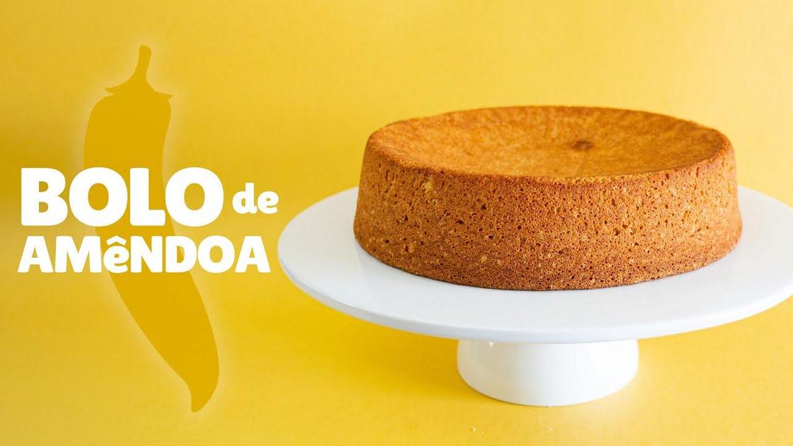 Bolo de amêndoa Bolo de amêndoa
