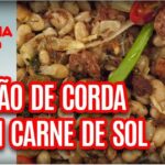 Feijão de corda com carne de sol Feijão de corda com carne de sol