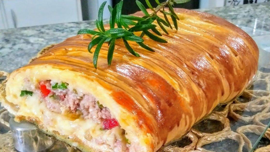 Pão de linguiça Pão de linguiça